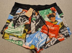 Nike Mens Dri-FIT Stride Run Energy 5" Running Lined Shorts Size XL Colorful $70